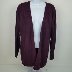 Hippie rose lace Up cardigan